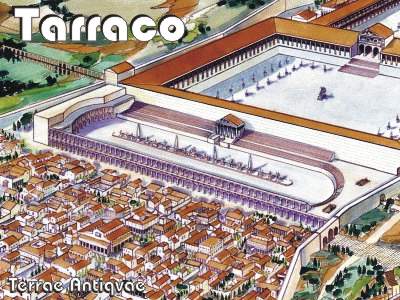 Tarragona. La gran maqueta de Tarraco a punto