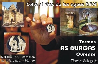 Hallan restos termales y altares al dios prerromano Reve de las aguas en Ourense