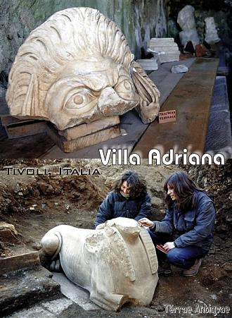 Tivoli, Italia. Descubren piezas arqueológicas del siglo II en la Villa Adriana