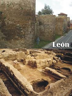 La muralla de León es la única que se levantó con levas llegadas de Oriente