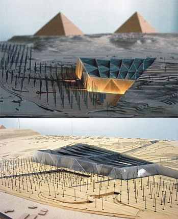 Egipto planea abrir en 2010 un nuevo Museo Arqueológico junto a las pirámides de Giza