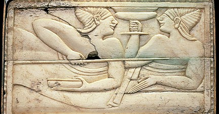Plaquita de revestimiento de marfil Siglo VI aC