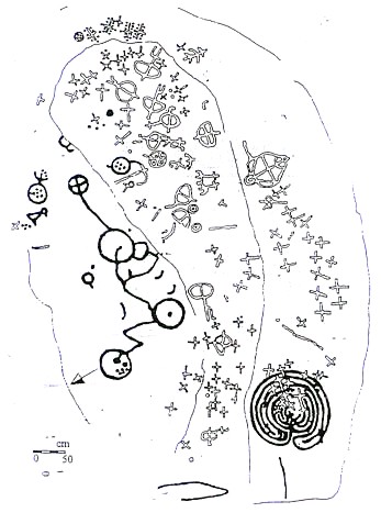 Petroglifo da Pedra Escrita (Burgueira) TA